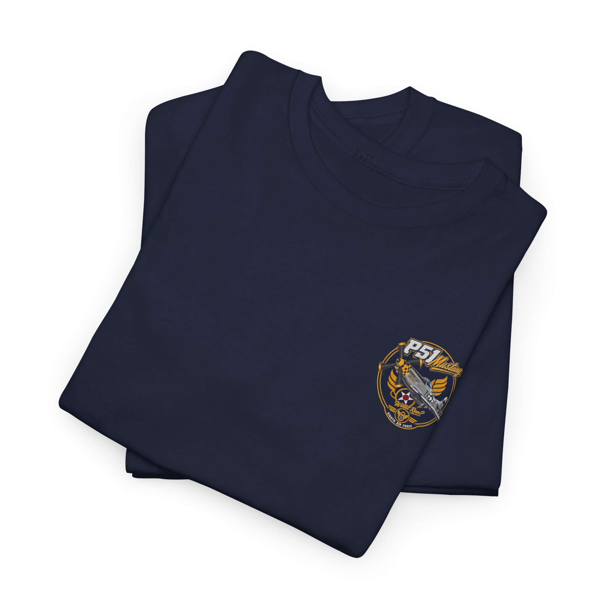P51 Mustang Willit Run WWII Fighter T-Shirt Air Force Aviation History Tee S-5XL - Image 3