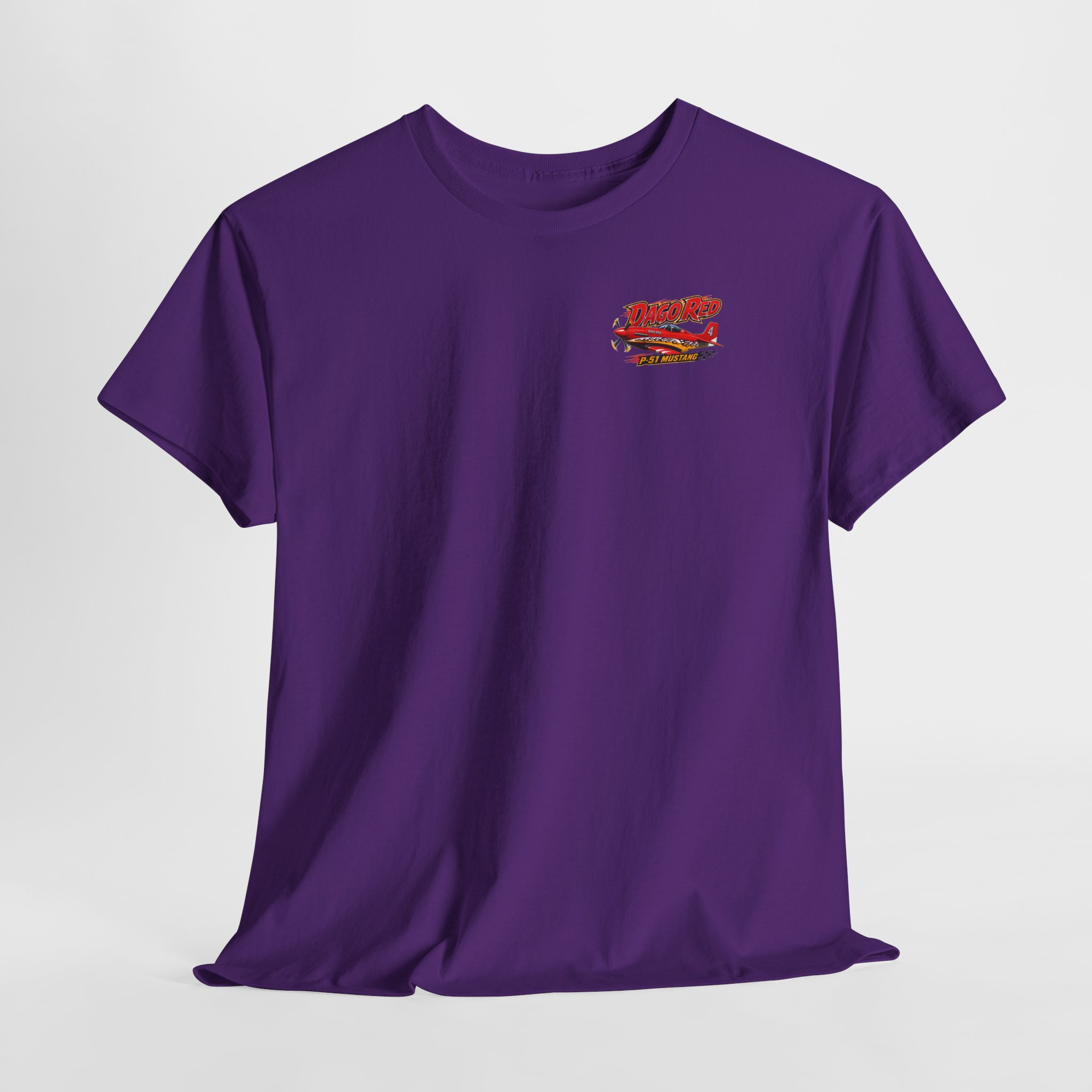 Dago Red P51 Mustang | Reno Air Racing Aviation Lover | T-Shirt Tee S-5XL - Image 30