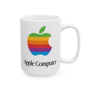 Apple Computer Retro Vintage – Nerd Geed Gift :) Ceramic Mug (11oz, 15oz)