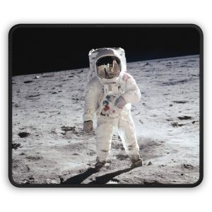 NASA Astronaut (Buzz) Aldrin, Jr. 1969 Moon Landing – Space – Gaming Mouse Pad