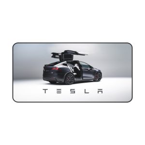 Tesla Model X Desk Mat – Mouse Pad 3 Sizes – EV Lover Gift