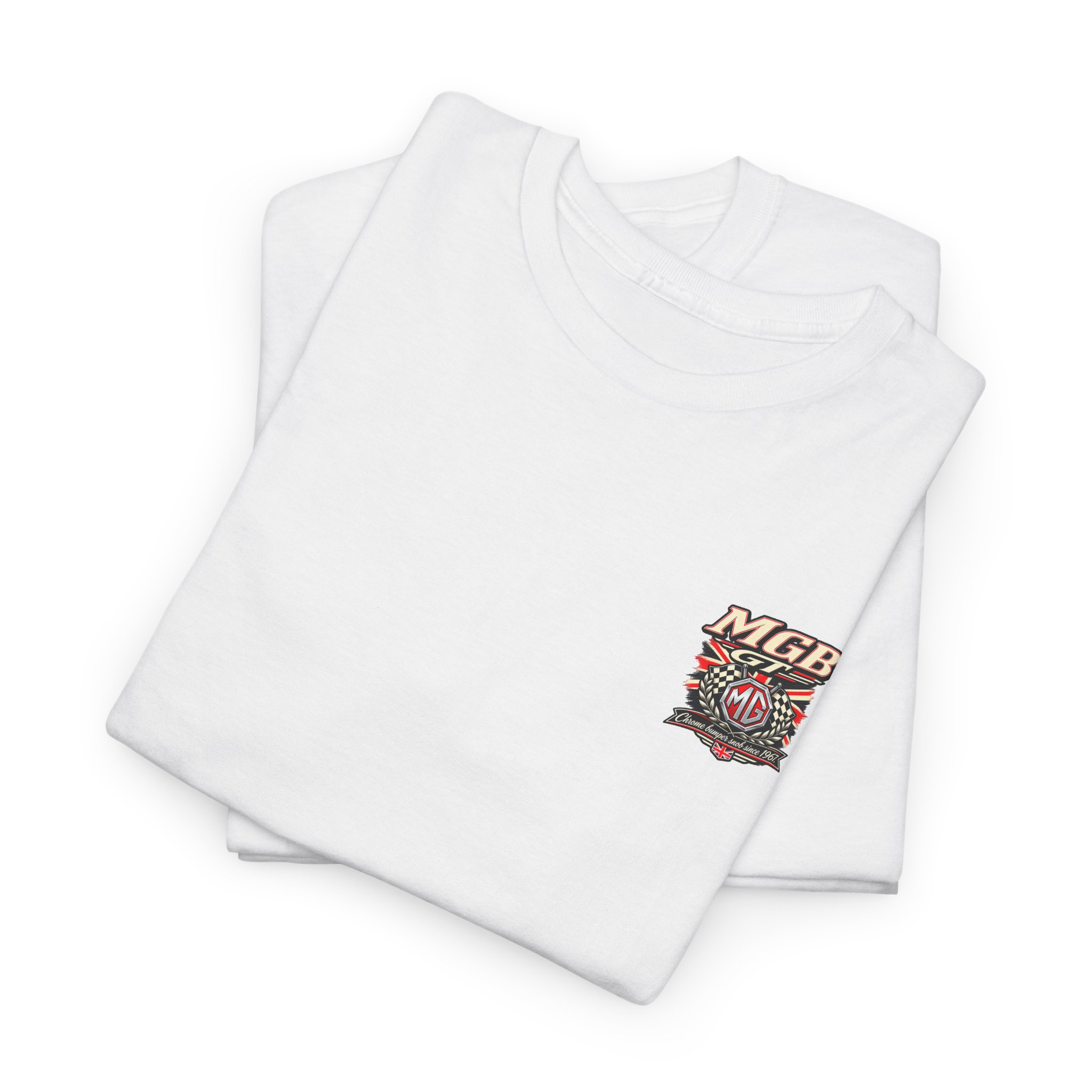 MGB GT Chrome Bumper Snob MG British Classic Sports Car Tee Gift S-5XL 11 Colors - Image 10