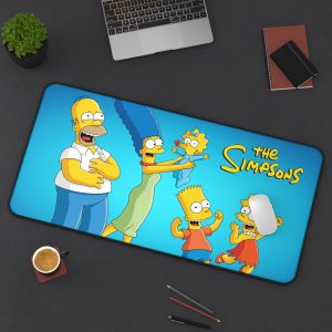 The Simpsons – Happy Family – Multiple Sizes – Desk Mat Mouse Pad