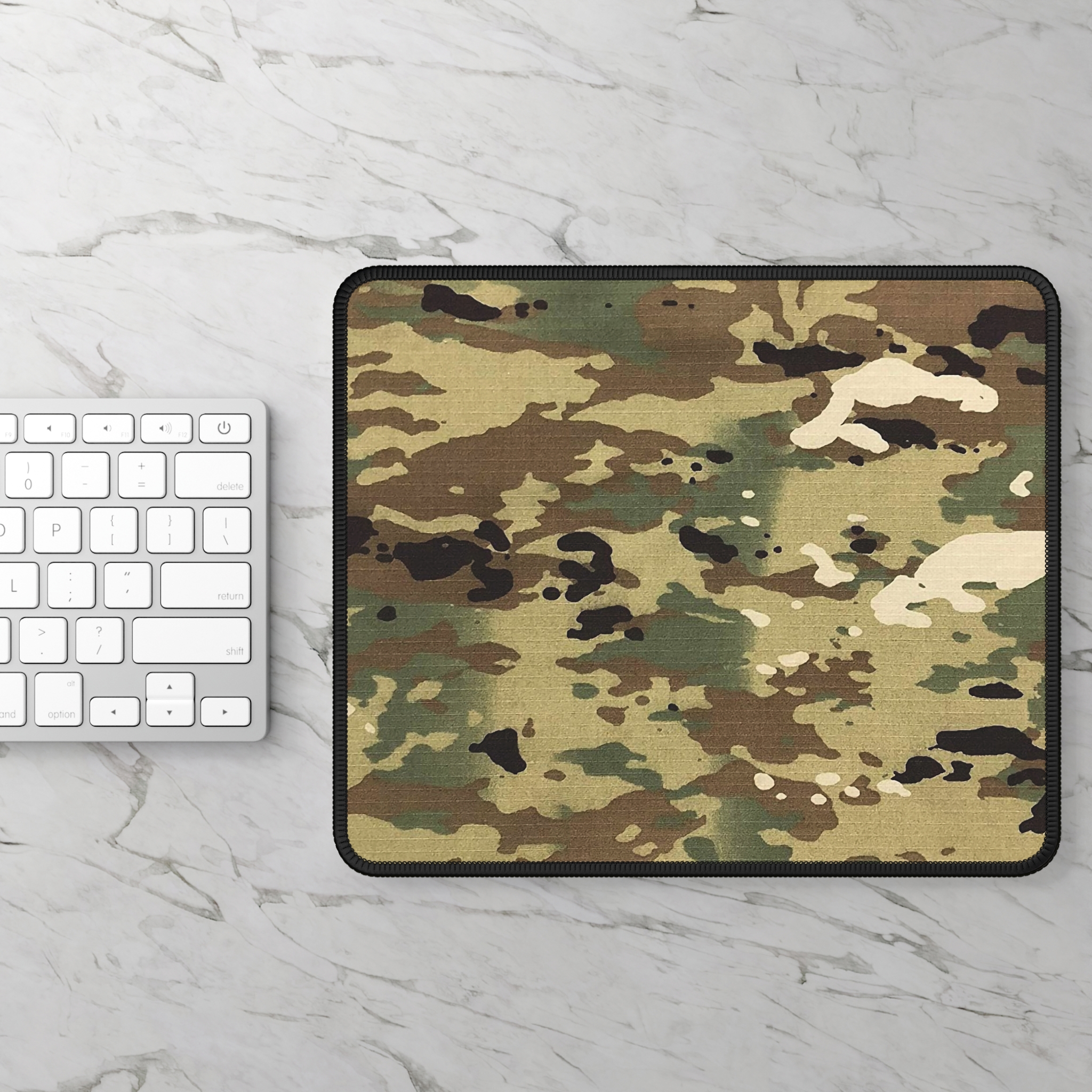 OCP Camo Rip-Stop Look Mouse Pad 9×7″ - view 2
