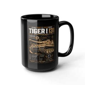 Tiger I 131 German Armor WWII Panzer History Gamer Coffee Mug 11oz 15oz