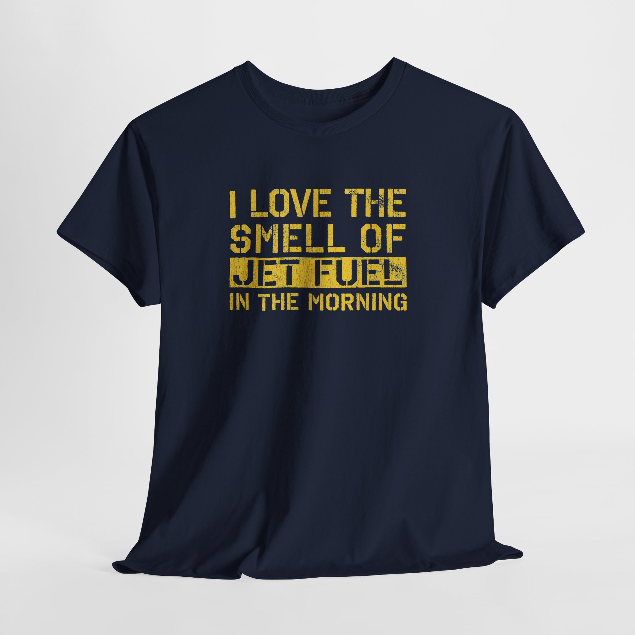 I Love the Smell of Jet Fuel in the Morning Navy Aviation History Tee Gift S-5XL - Image 2