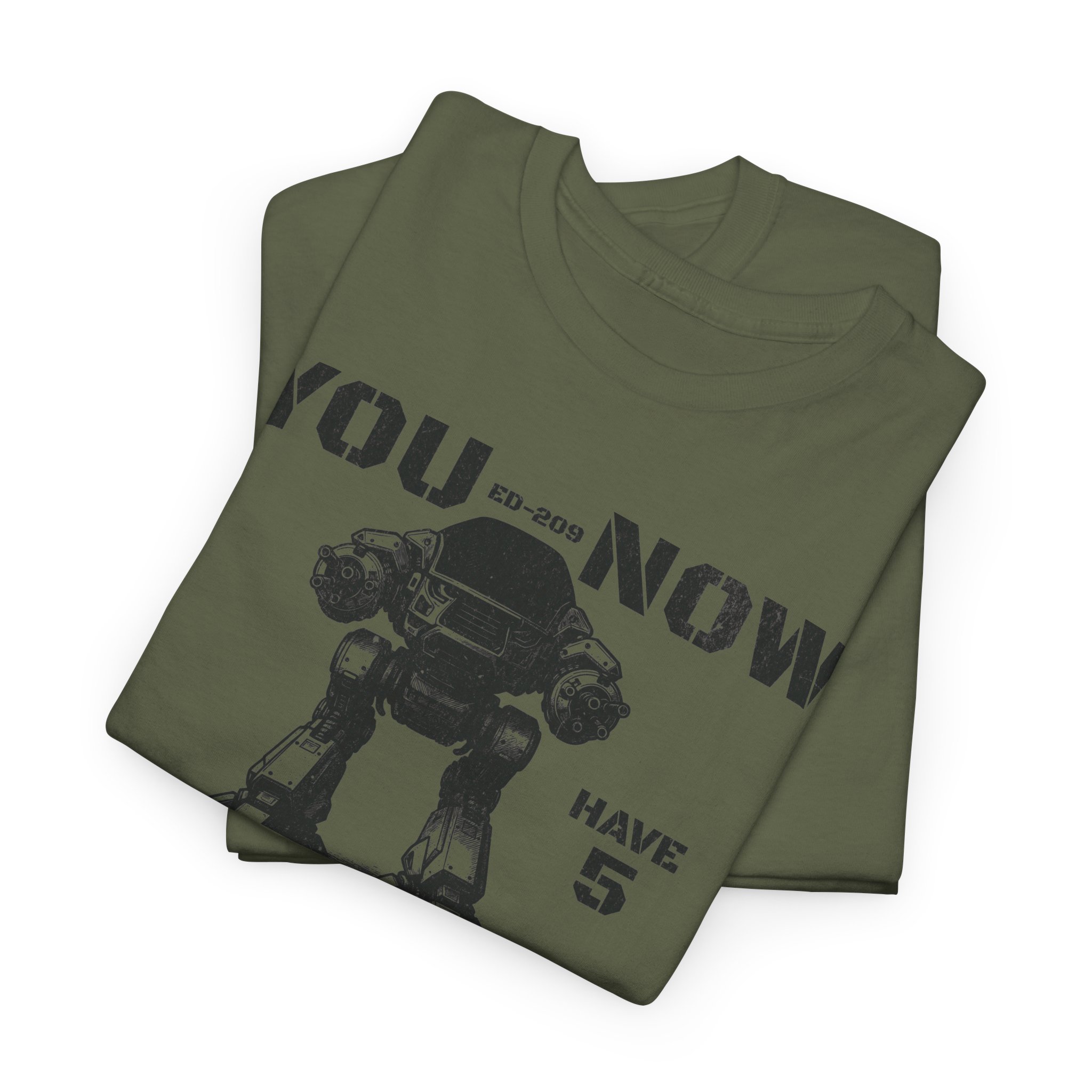 ED-209 NOW 5 Seconds to Comply RoboCop Shirt 80s Movie Fan Gift DTF S-5XL Colors - Image 17