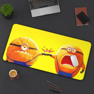 Despicable Me 4 Desk Mat | Minions Fan Gift | 2 Sizes Premium Mouse Pad