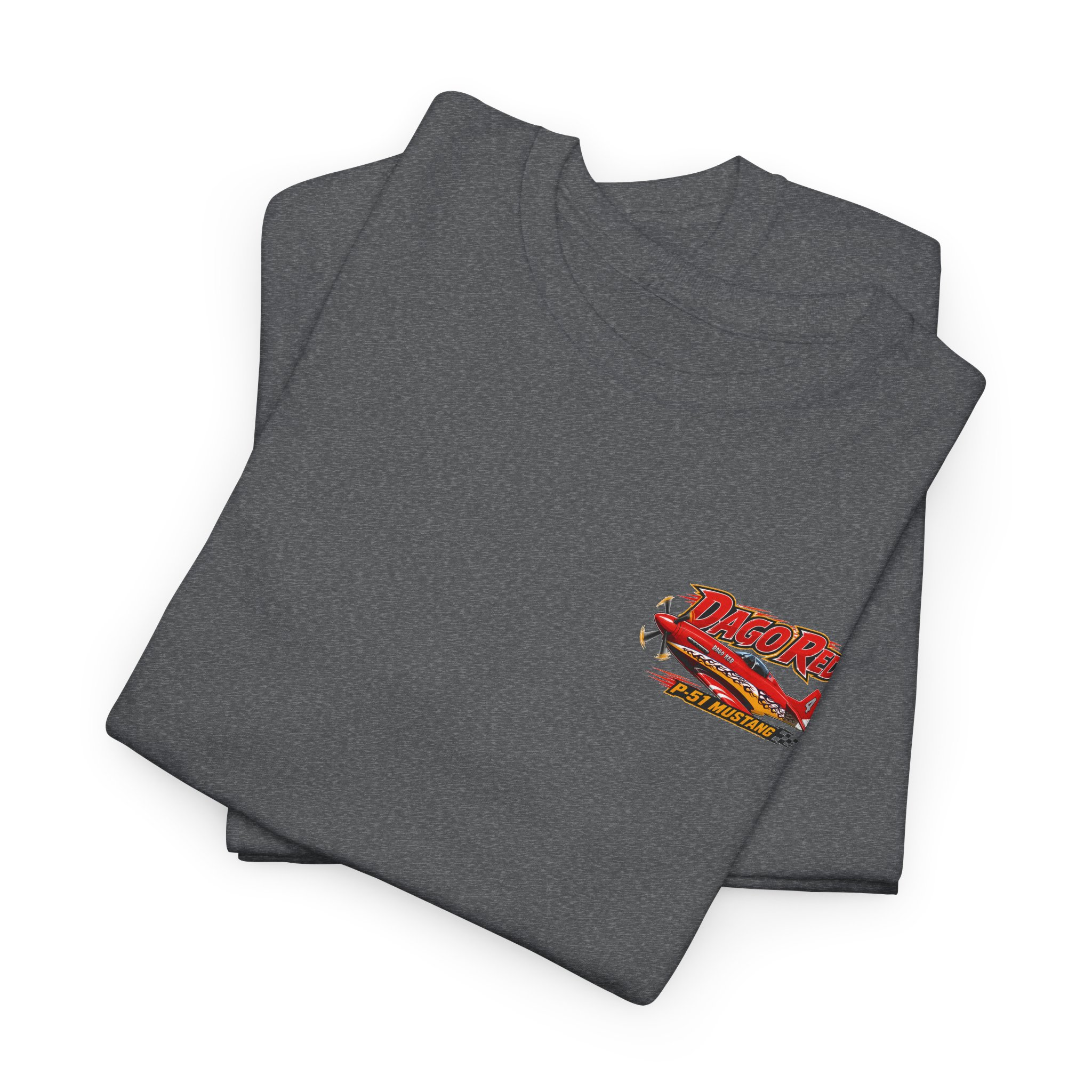Dago Red P51 Mustang | Reno Air Racing Aviation Lover | T-Shirt Tee S-5XL - Image 19
