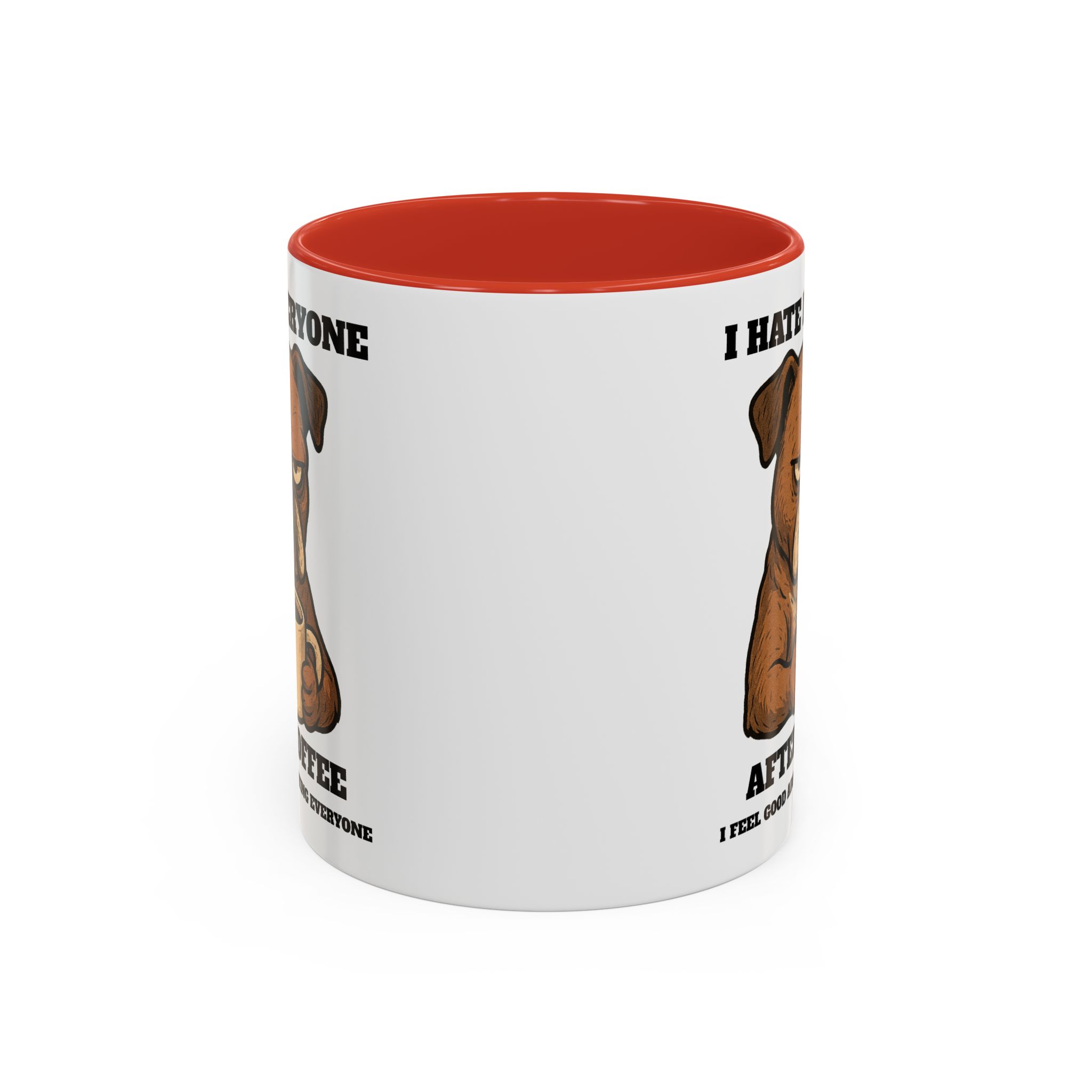Grumpy Bull Dog – Animal and Coffee Lovers Funny “I Hate - view 21