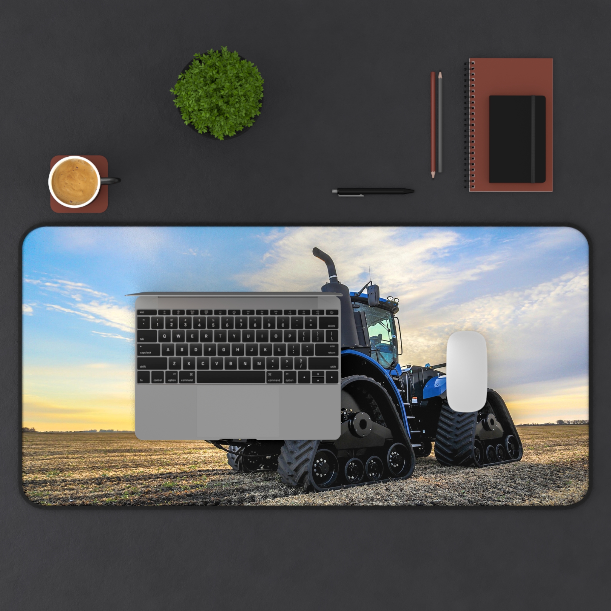 New Holland T9.565 SmartTrax Tractor Desk Mat - view 7