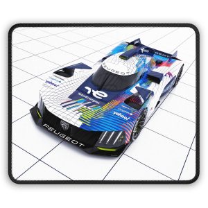 Peugeot 9X7 – 24 Hour Le Mans – Premium Stitched Edges Mouse Pad 9×7″