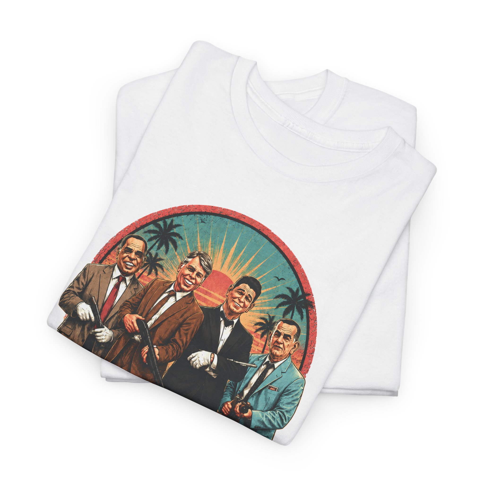 Ex-Presidents Point Break Inspired Retro Surf Movie Cinema Fan T-Shirt S-5XL - Image 7