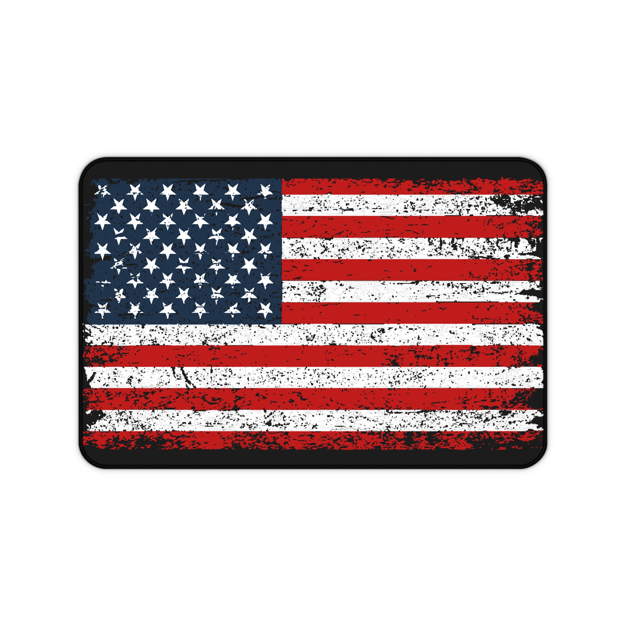 USA Flag Distressed Desk Mat - view 6