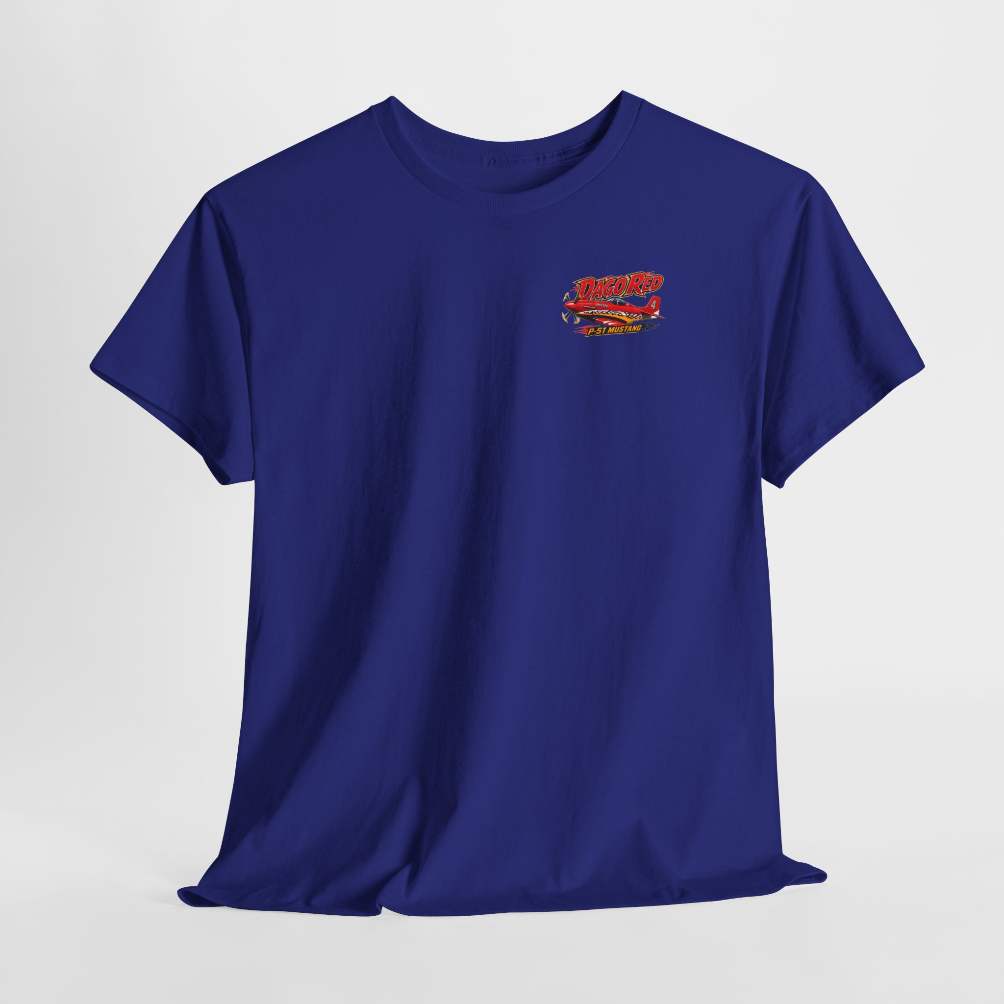 Dago Red P51 Mustang | Reno Air Racing Aviation Lover | T-Shirt Tee S-5XL - Image 33