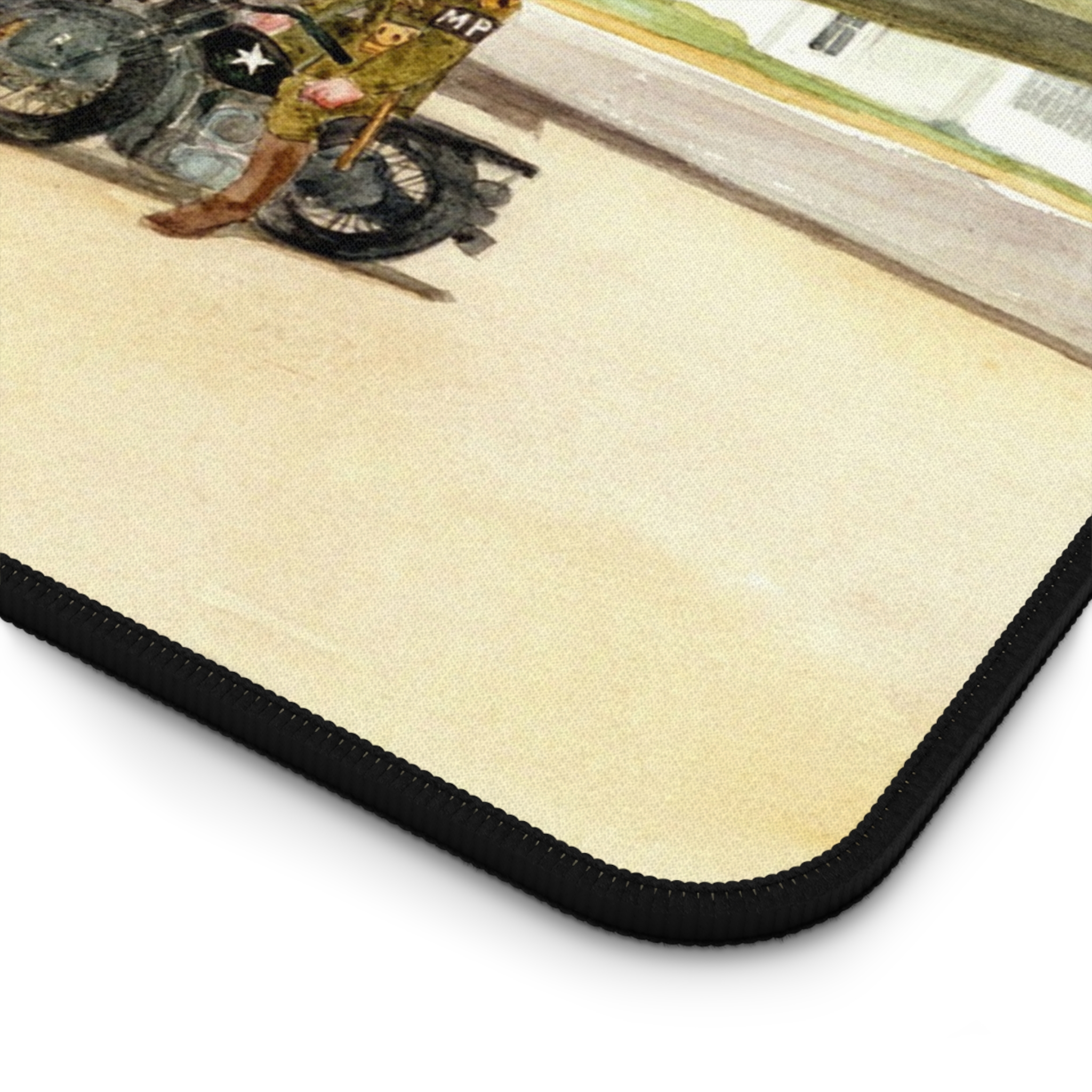 B-17 at Hamilton WWII Art Desk Mat - view 10
