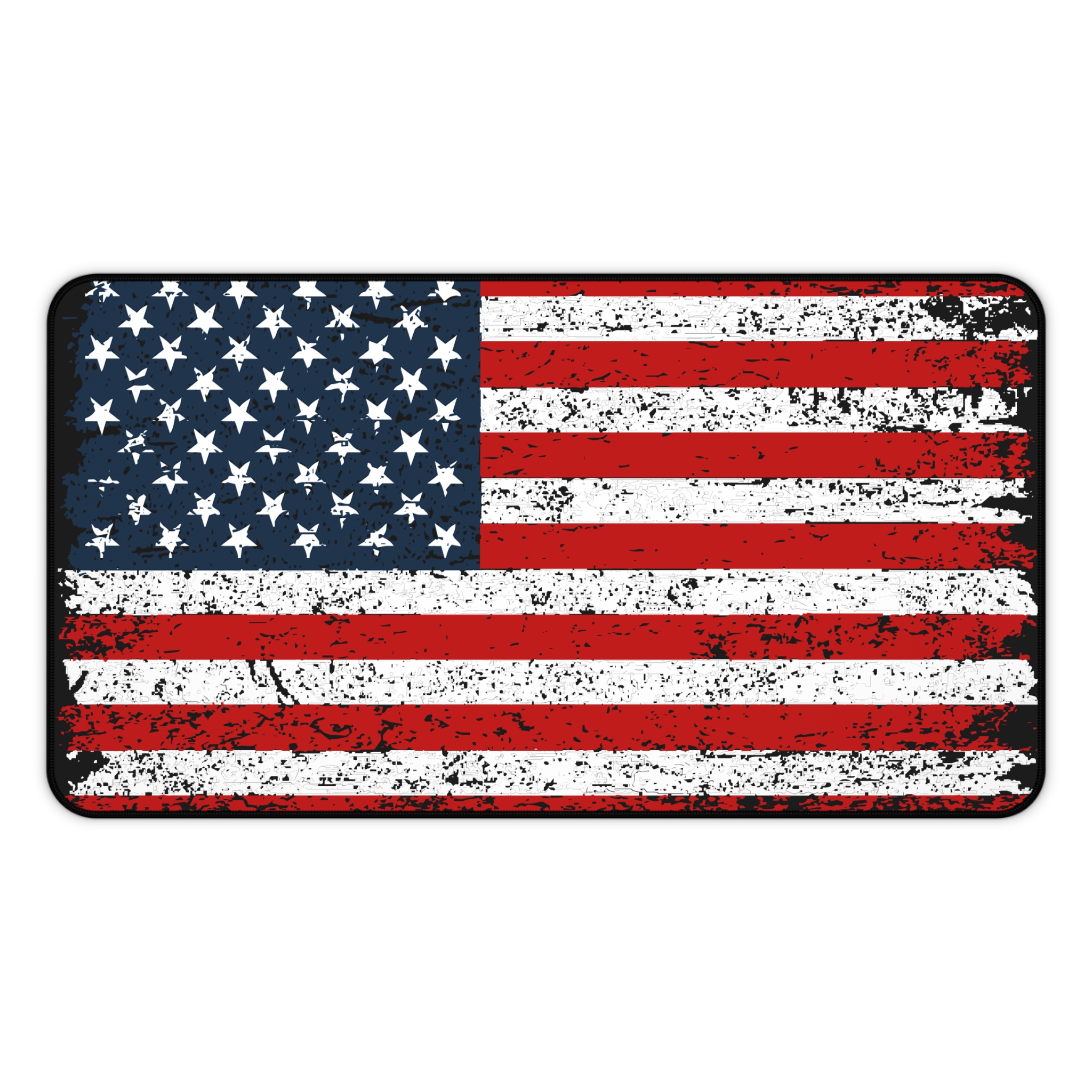 USA Flag Distressed Desk Mat - view 11
