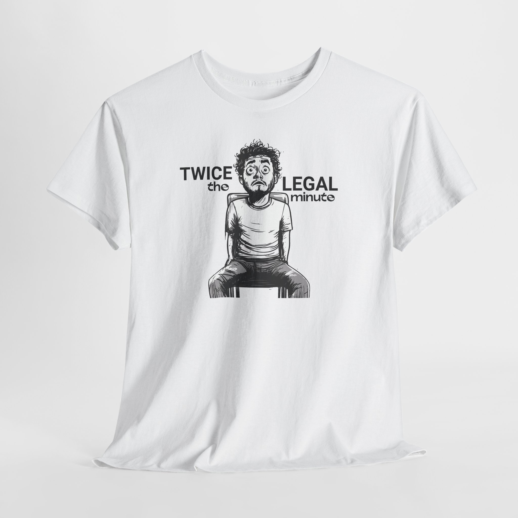 Twice the Legal Minute - Funny Meme Video T-Shirt | DTF Print | S-5XL | 7 Colors - Image 16