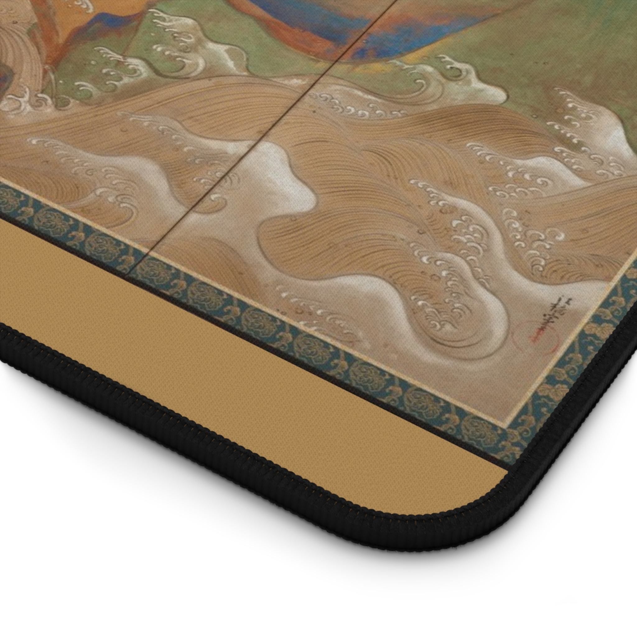 Waves at Matsushima Desk Mat - Japanese Art - view 5