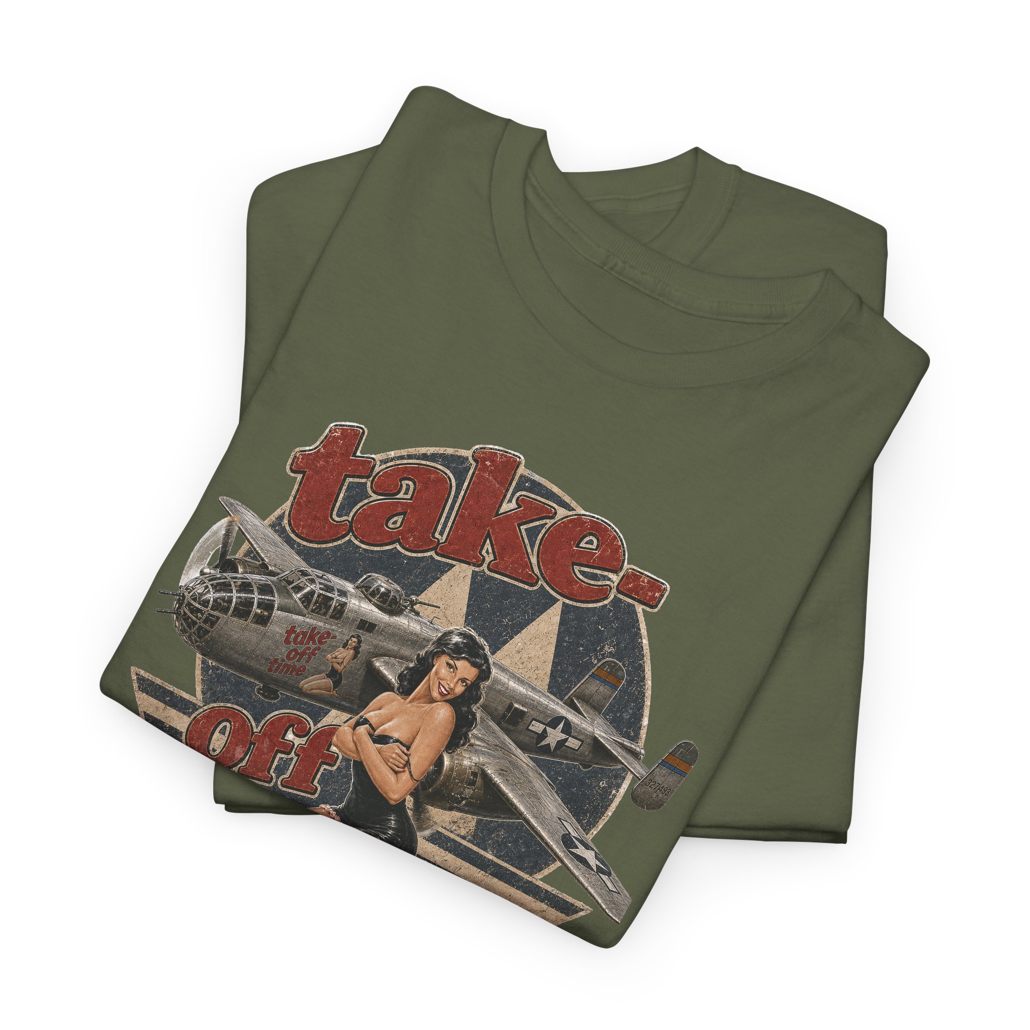 B-25 Take-Off-Time WWII Art History Military Aviation - view 30