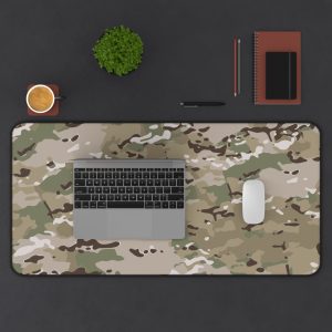 Multicam Camo – U.S. Army Special Forces – Premium Quality Desk Mat Mouse Pad