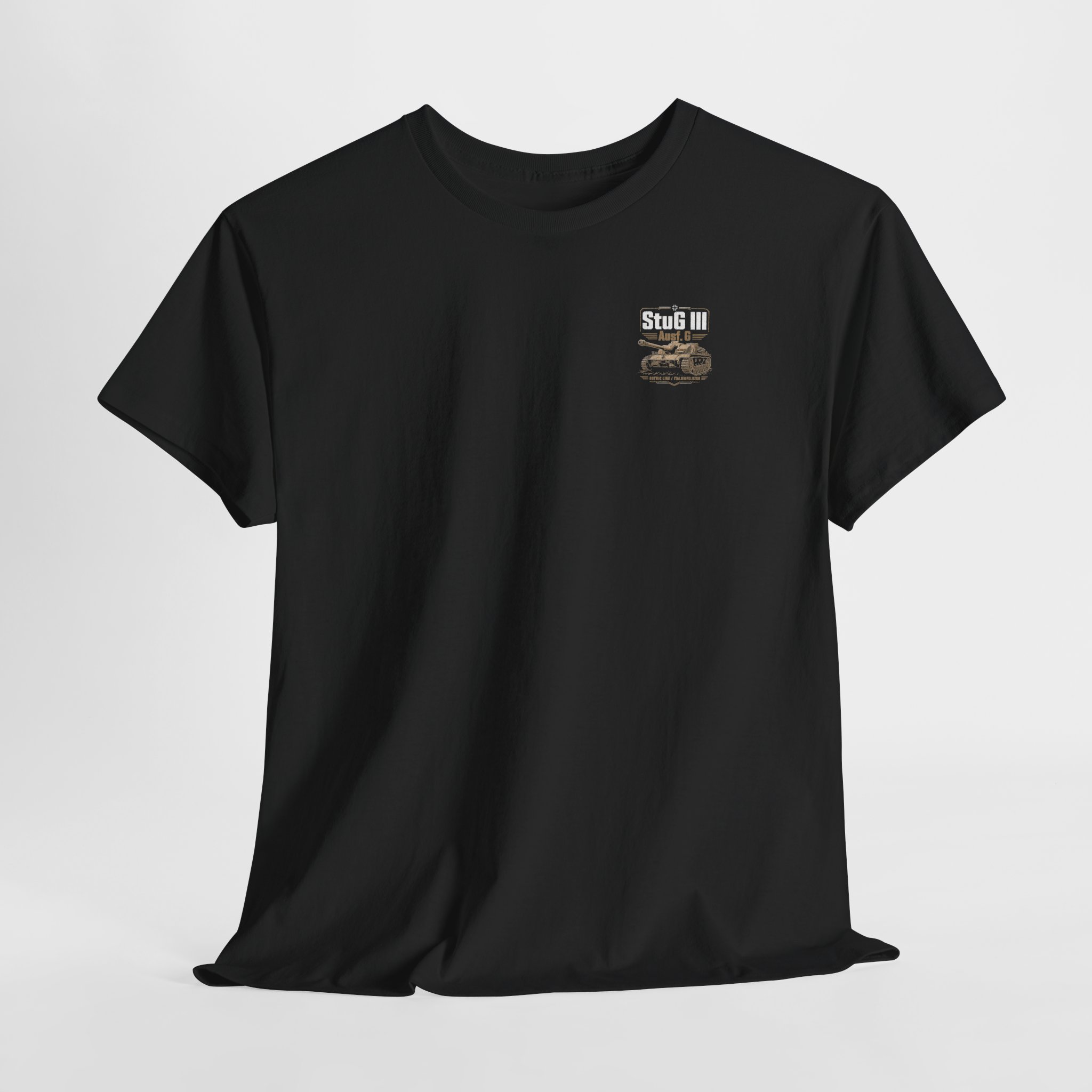 StuG III Model G Tank Destroyer Gothic Line WWII Military History T-Shirt S-5XL - Image 2